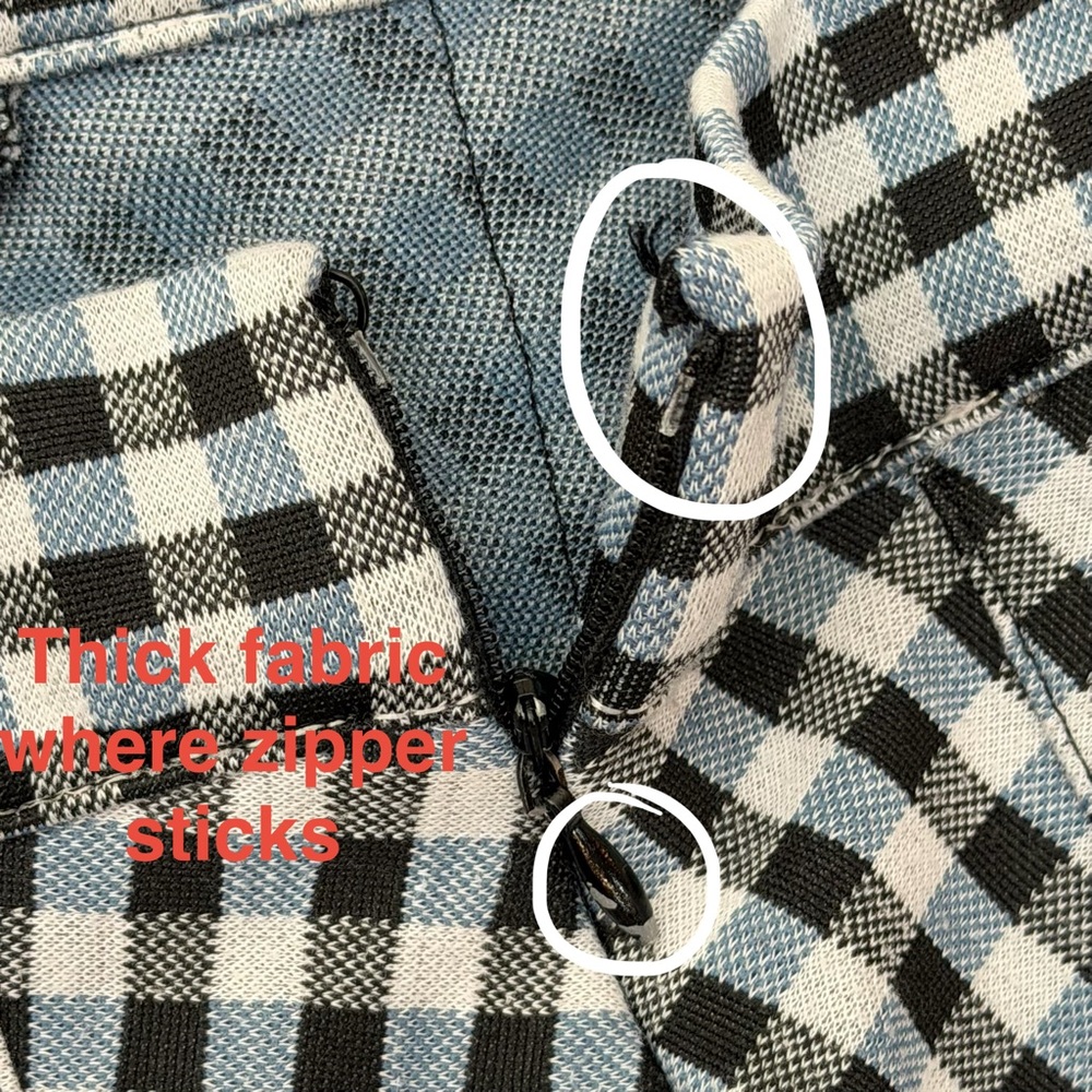 Free People Honey Pleated Mini Skirt Women 0 Black Blue Gingham Schoolgirl Skate - Picture 9 of 9